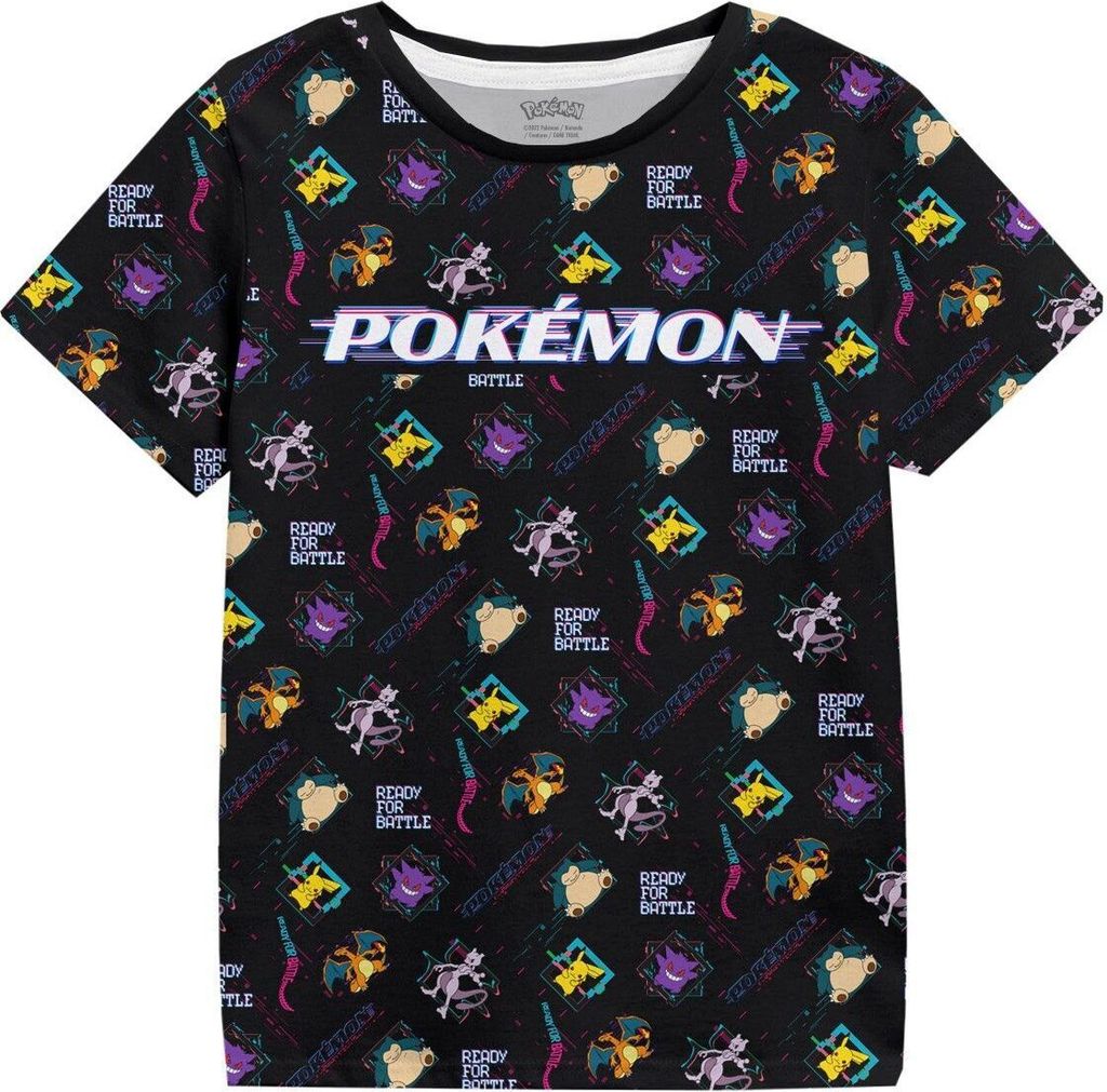 Pokemon - Distortion - Black T-Shirt - Größe 116