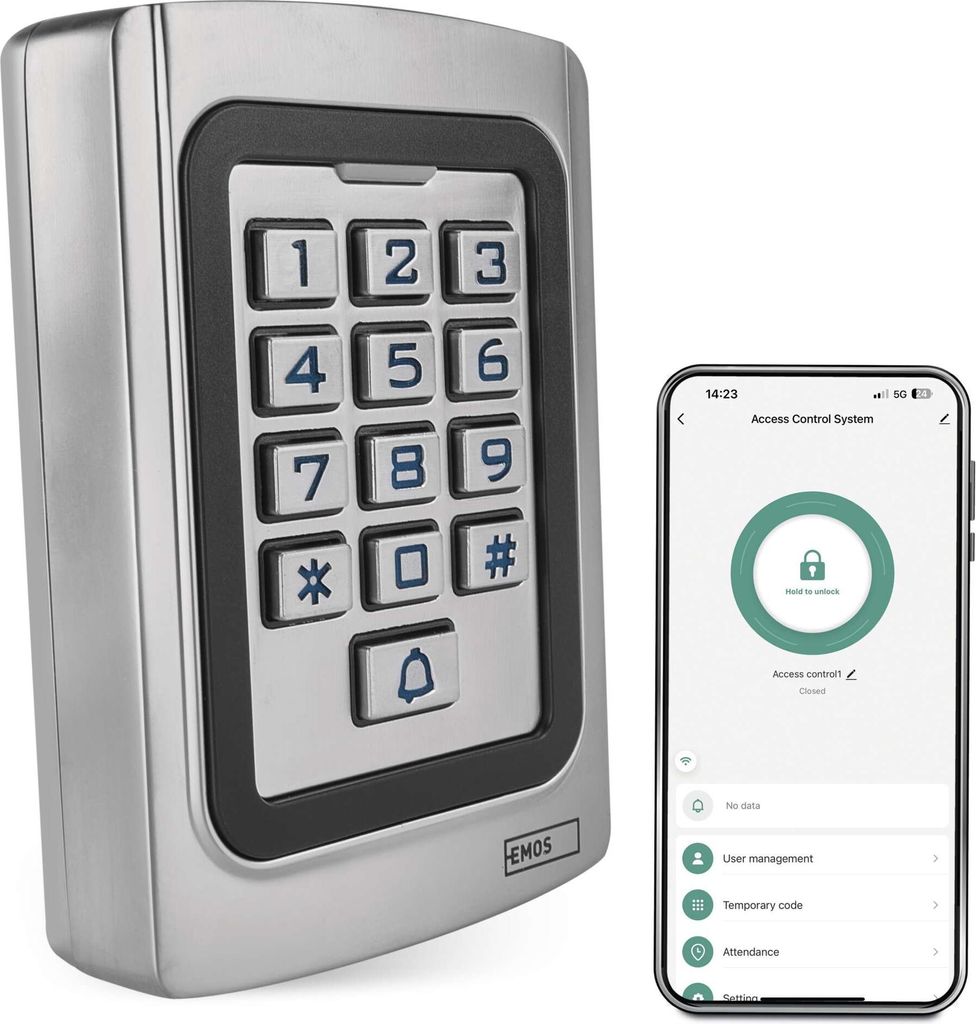 GoSmart Kódová klávesnice IP-006AX, WiFi