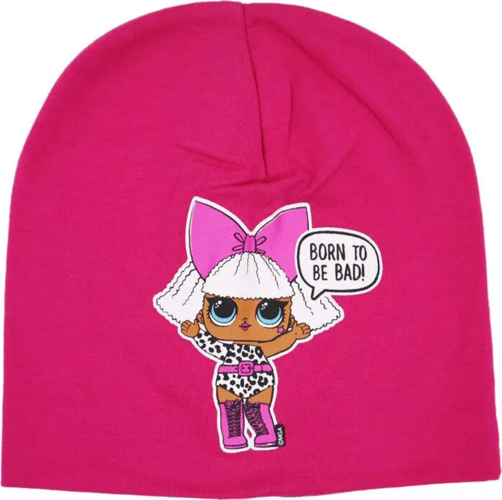 LOL Surprise Hair - Kinder Herbst Mütze Wintermütze – Pink Produktbild 