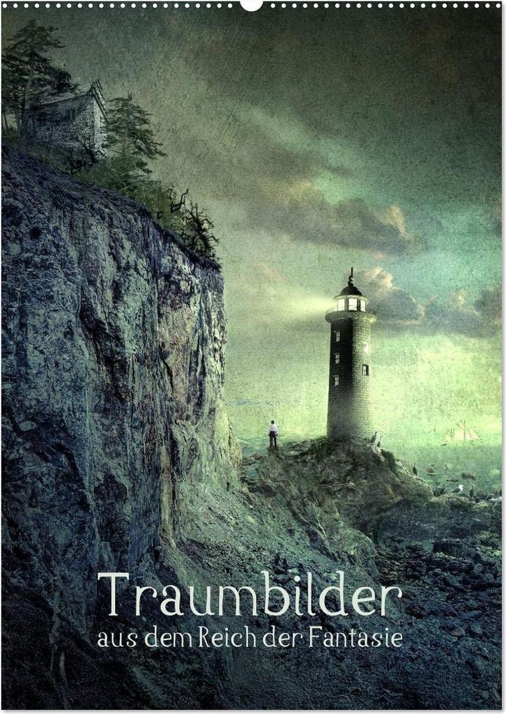 Traumbilder im Reich der Fantasie (Wandkalender 2026 DIN A2 hoch), CALVENDO Monatskalender