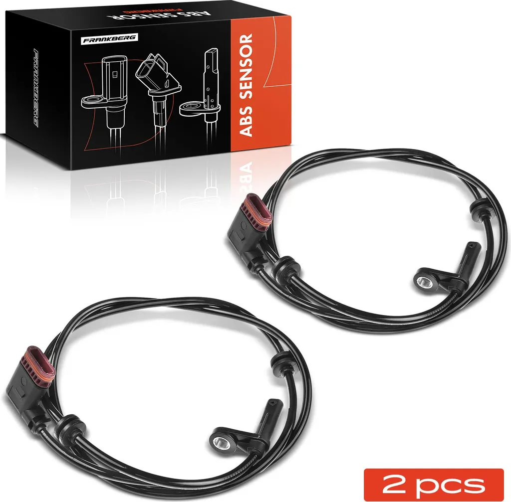 Frankberg 2x Capteur ABS Essieu Arrière pour Mercedes Classe C W204 S204