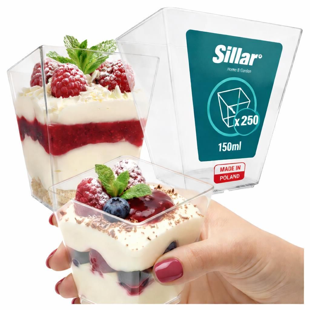 Sillar 250 x dezertné poháriky, nádoby s objemom 150 ml, Obrázok produktu 
