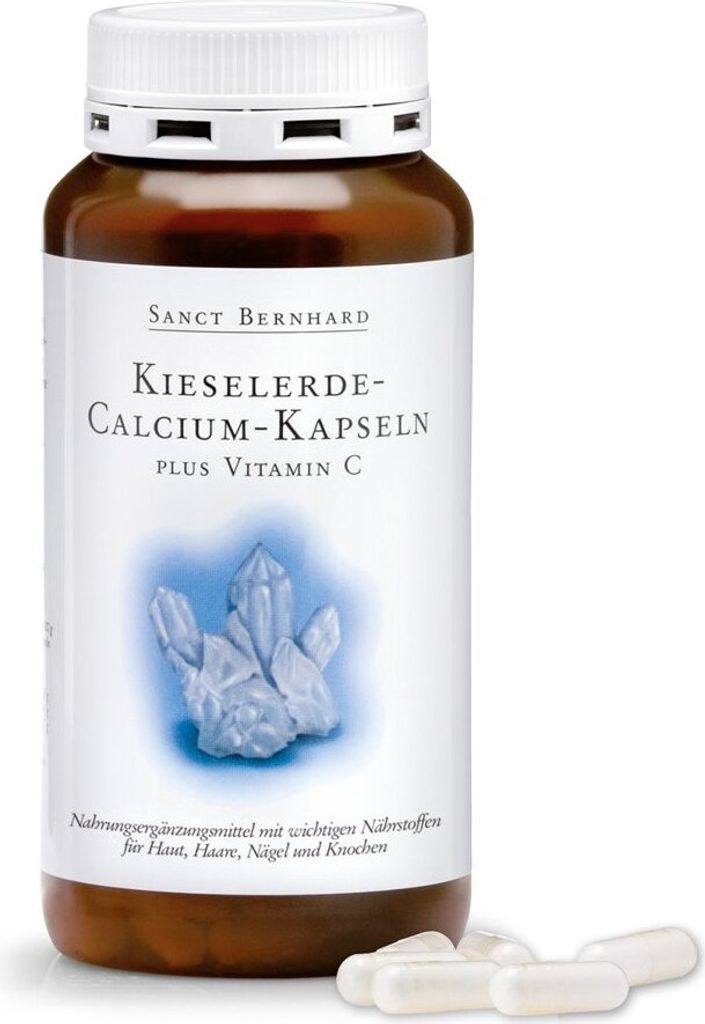 Sanct Bernhard Kieselerde-Calcium - 210 Kapseln