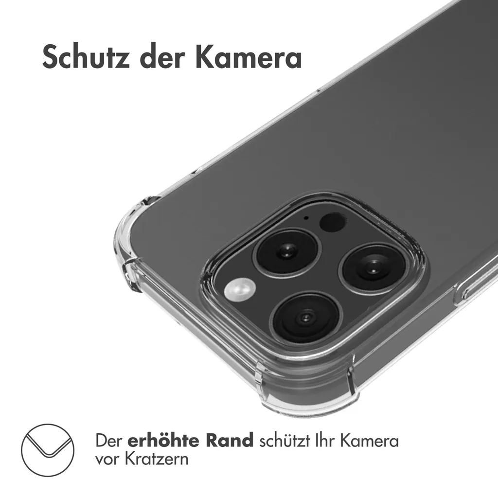 Custodia antiurto imoshion per iPhone 16 Pro - Trasparente - 3