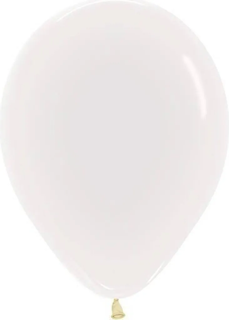 Ballons transparents anti-éclatement en latex 30 cm - Lot de 100 pièces