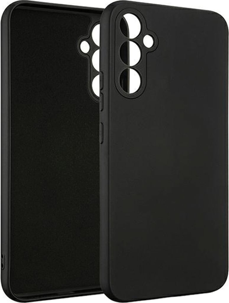 Beline Case Silikon Samsung A34 5G A346 schwarz/schwarz Schutzhülle