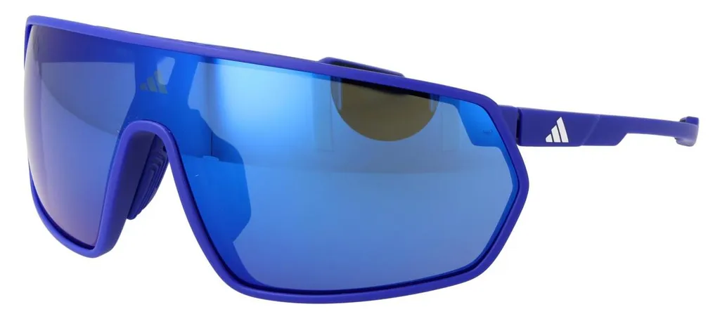 Lunettes Adidas Sport SP0089 pour running et cyclisme monture bleu mat