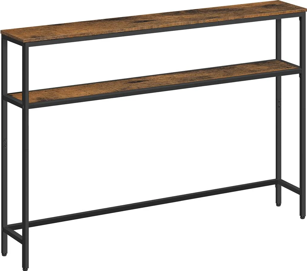 Table basse étroite pour optimiser les petits espaces et ranger vos livres
