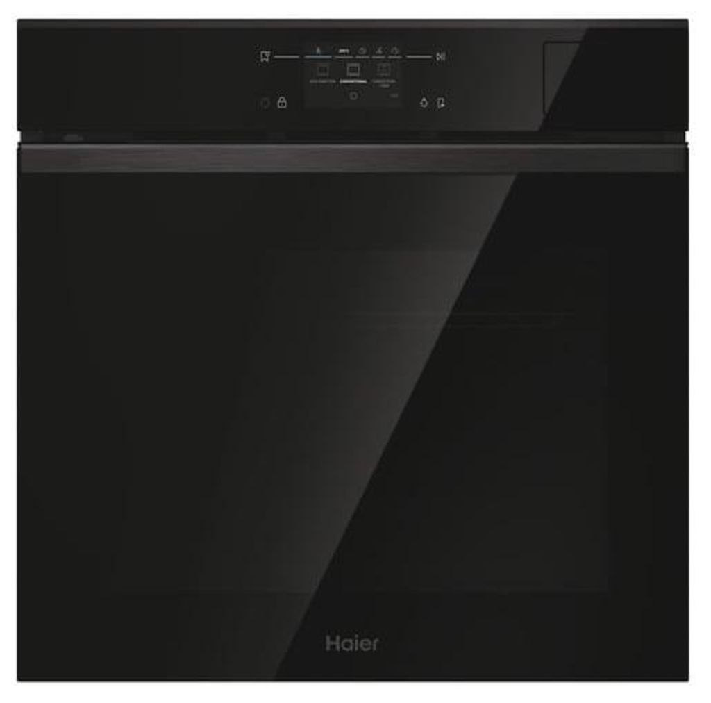 Haier H6 ID68C5SYTB, Groß, Elektrischer Ofen, 78 l, 78 l, 30 - 300 °C, Pyrolyse + Dampf