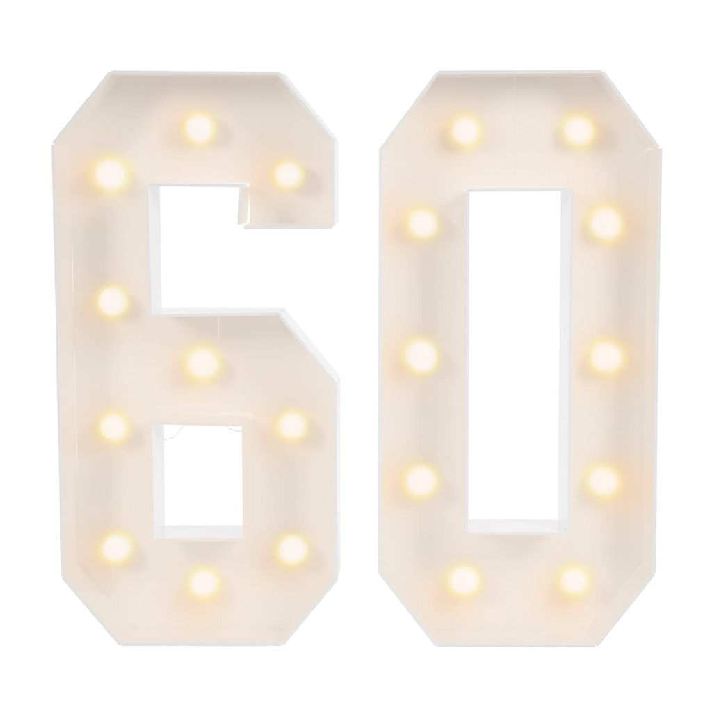100cm 60ème anniversaire décoration de fête 2000-3000K Image du produit 