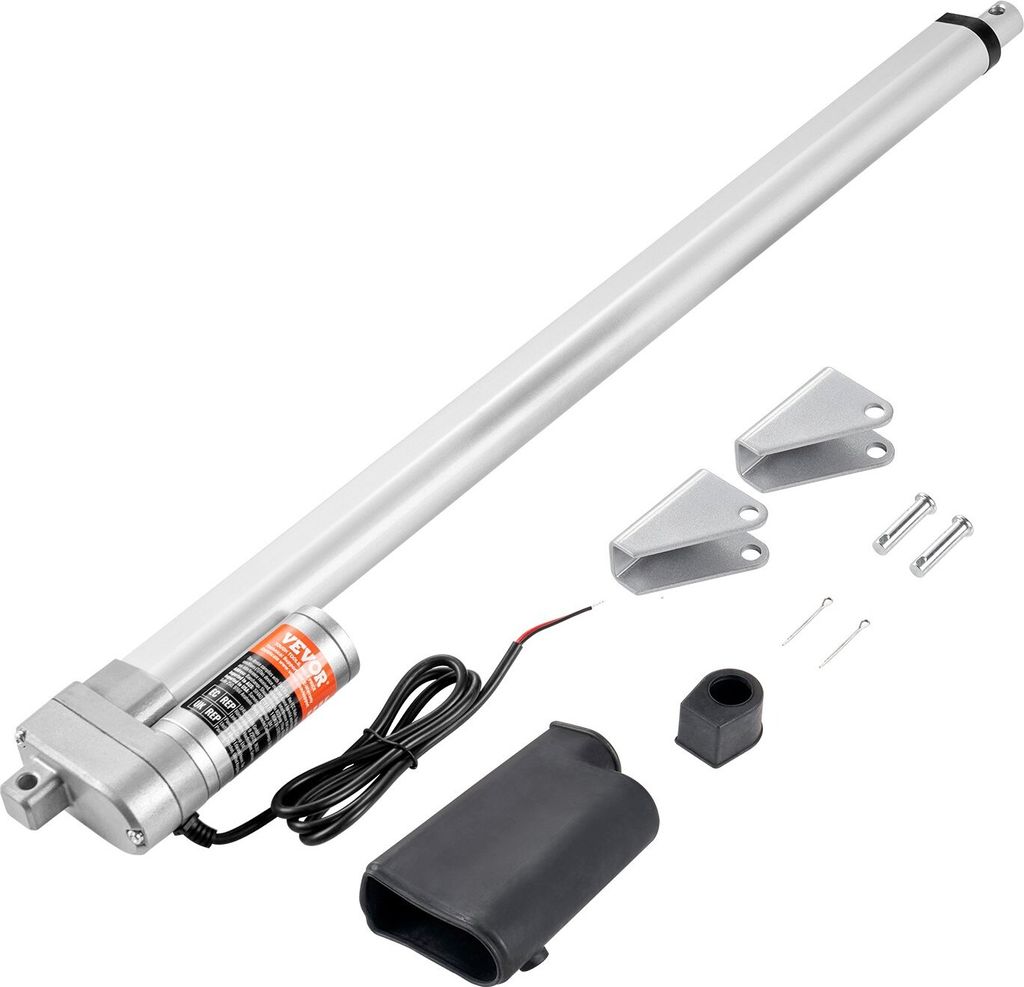 3000N Linear Actuator DC 12V Linearantrieb IP65 Elektrischer Linearmotor 500mm Hublänge Geräuschpegel ≤60dB Elektrische Türöffner 5mm/s Fahrg...