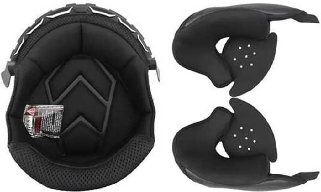 Intérieur pour Casque Ls2 OF600 Noir XS Idéal pour Rénover son Jet