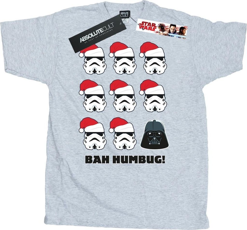 Star Wars - "Humbug" T-Shirt für Herren BI46228 (M) (Grau)