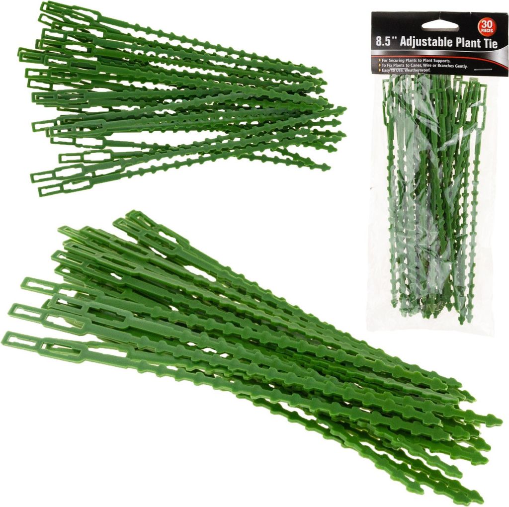 Gardener's Stripped Clips Plant Clips Wiederverwendbar Kabelbinder GARTEN