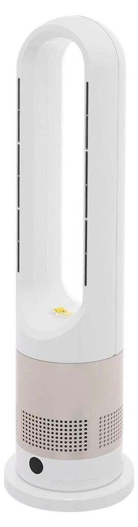 2-in-1 Heizlüfter und Kühlventilator - Flügelloser Heizlüfter - 1200W/20W - 8 Stufen - Fernbedienung - Timer 2–7,5 h - Bürstenloser DC-Motor...