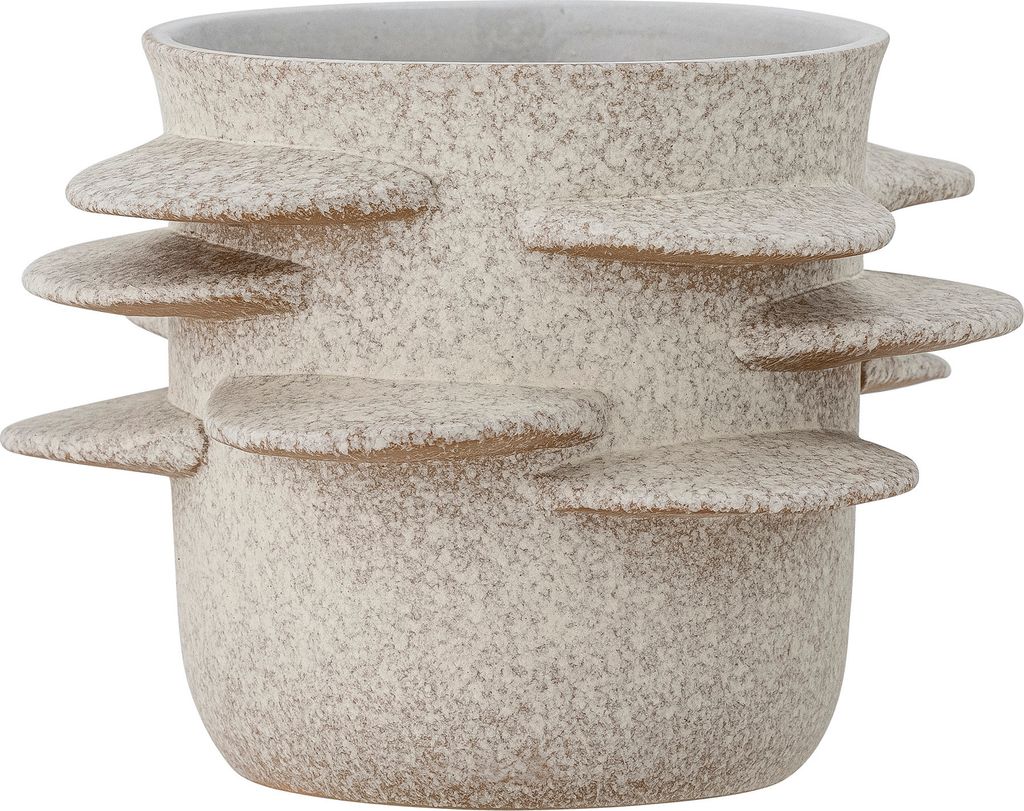 Bloomingville Herold Blumentopf, Natur, Steingut