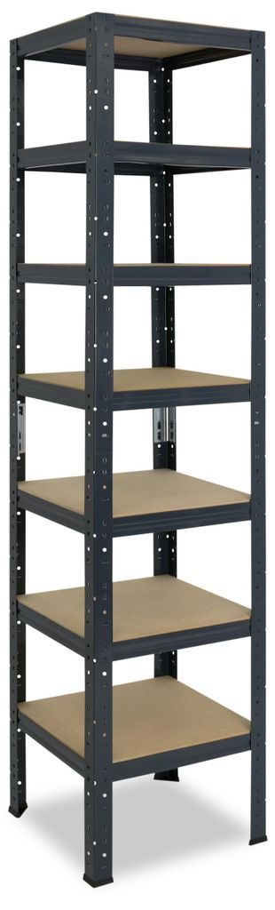 shelfplaza HOME 230x50x50 cm Schwerlastregal in anthrazit Produktbild 