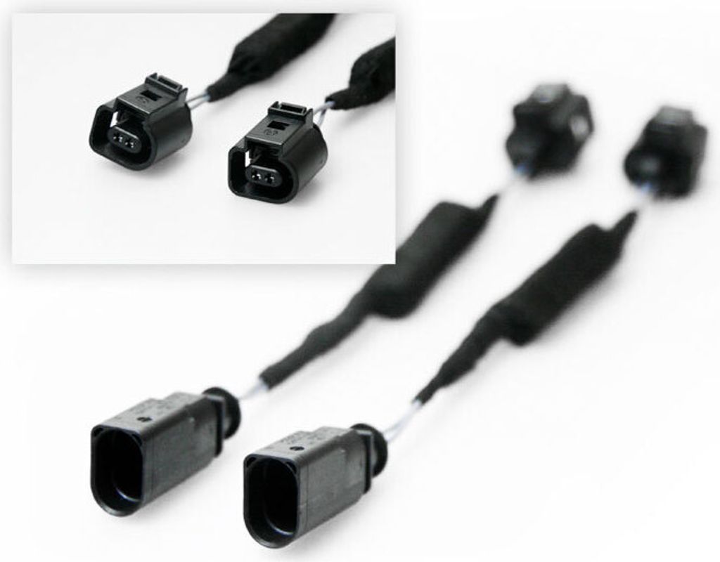 Original Kufatec Adapter LED Kennzeichenbeleuchtung für VW Scirocco Eos Beetle