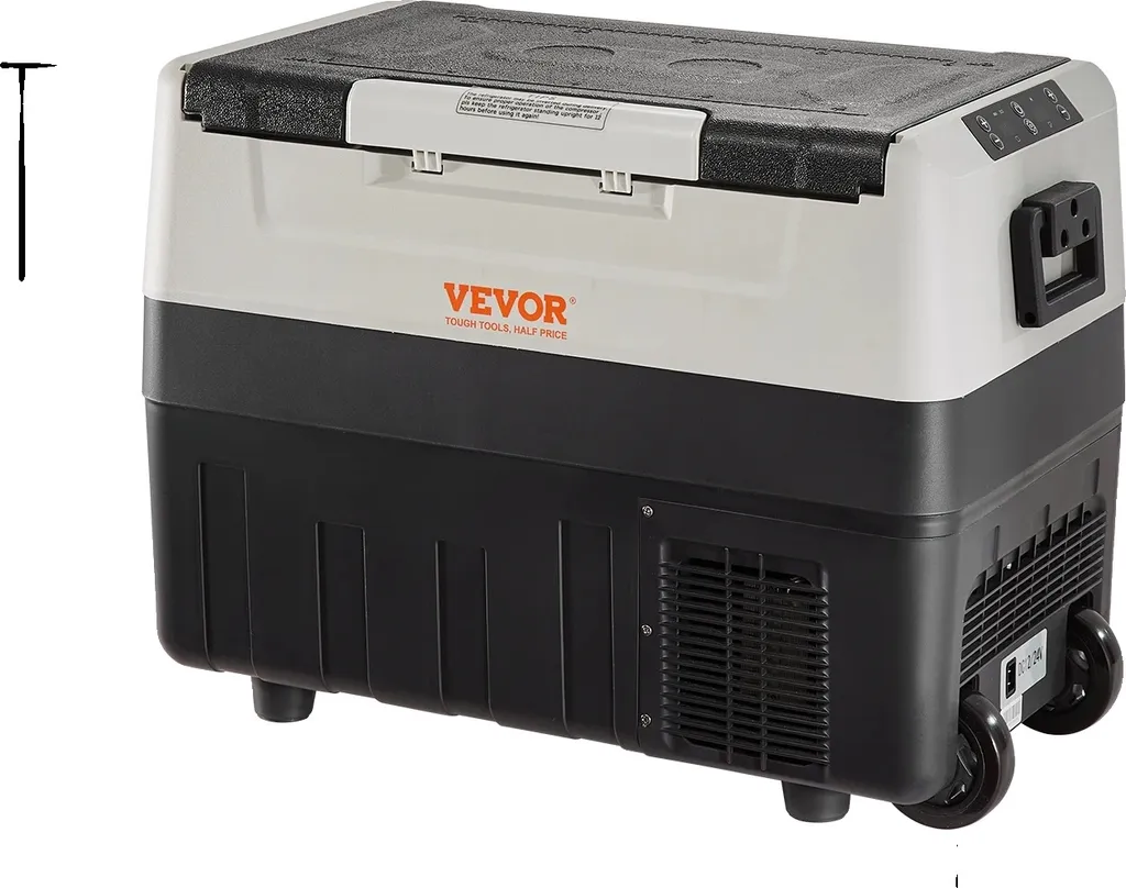 Mini frigo portable 35L : finie la glace fondue en camping-car