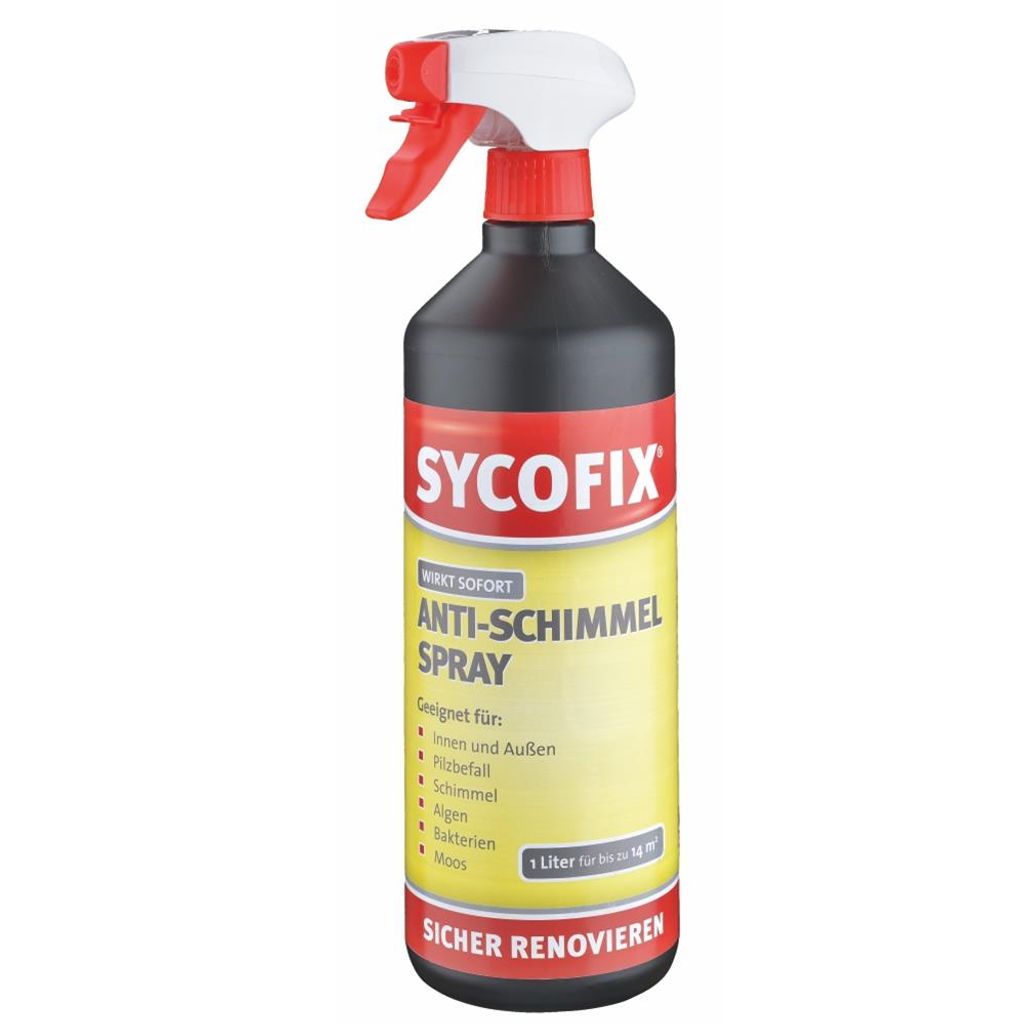 Anti Schimmel Spray - SYCOFIX - chlorhaltig - für innen - 1 Produktbild 