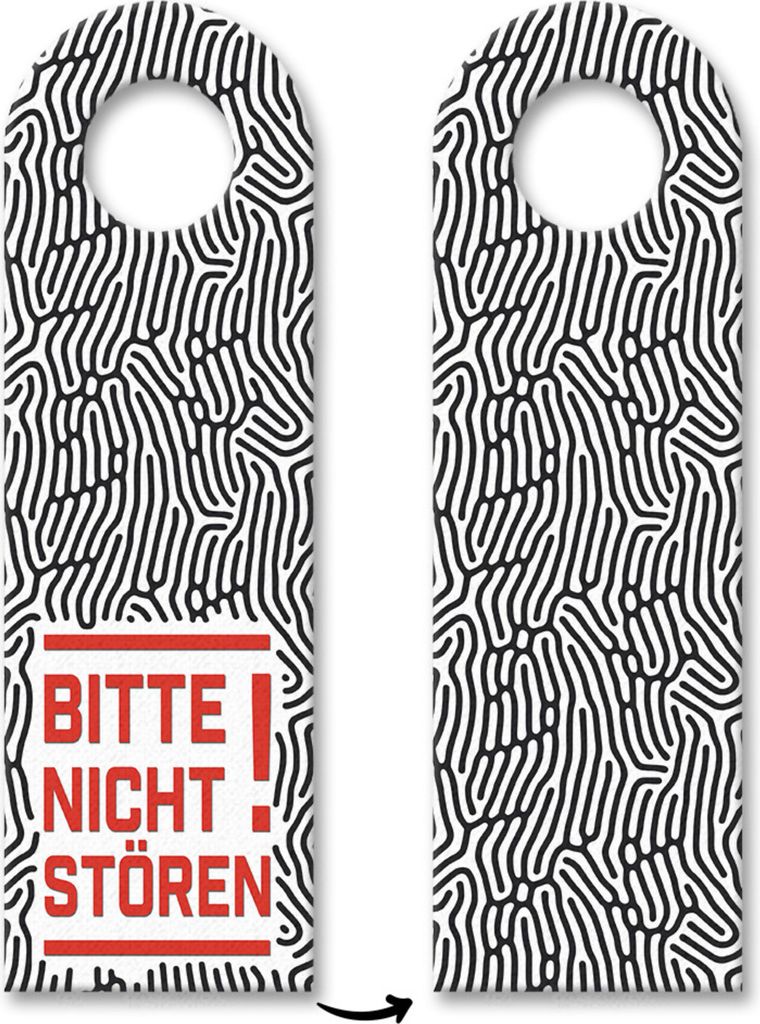 10x Bitte nicht stören! Türhänger Türanhänger Türschild Schild an der Türklinke