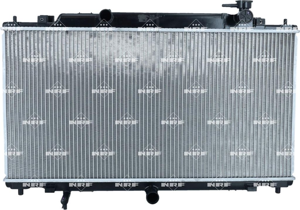 Kühler Motorkühlung Kühlrippen gelötet 734 - 376 mm Alu NRF für u.a. MAZDA 6