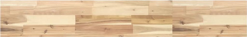 Schweberegal 120x20x4 cm Massivholz Akazie Unbehandelt