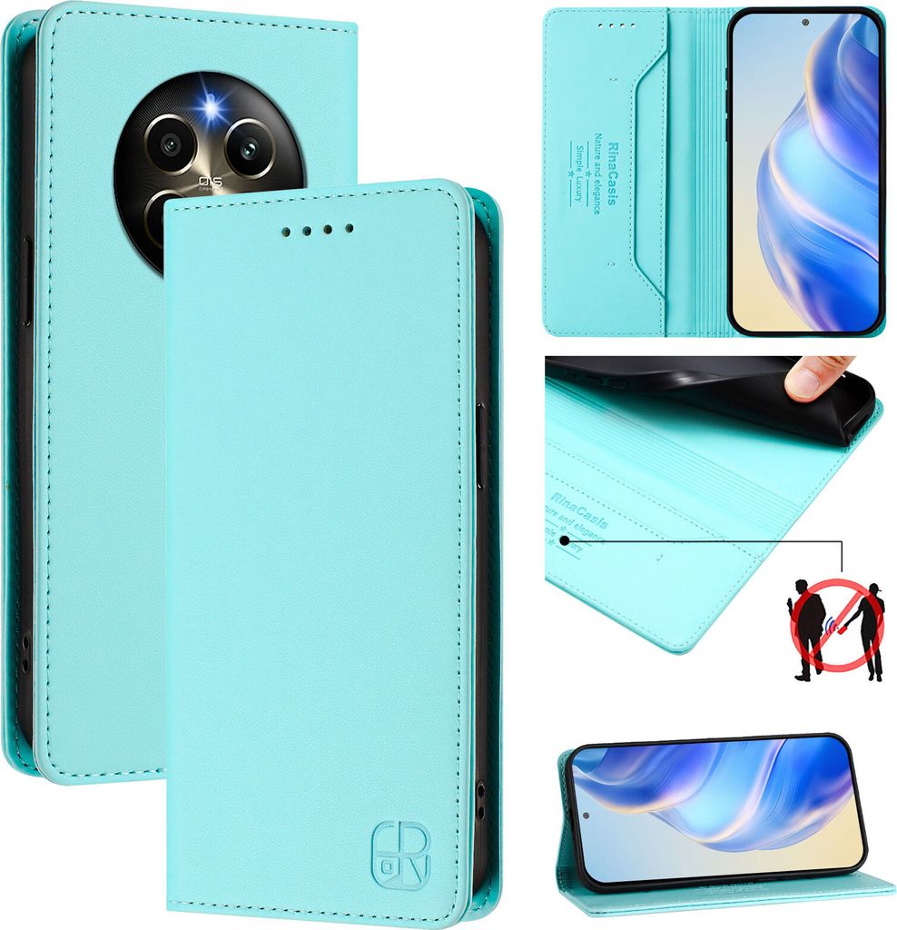 Lederhülle für Realme P1 Pro/Realme 12 Pro/Realme 12 Pro+ Produktbild 