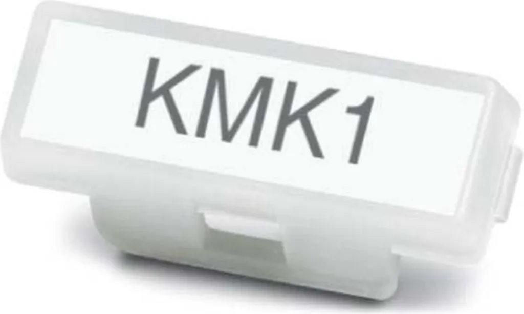 Phoenix KMK 1 Repères de câbles Blancs en Polyéthylène PE - Lot de 100