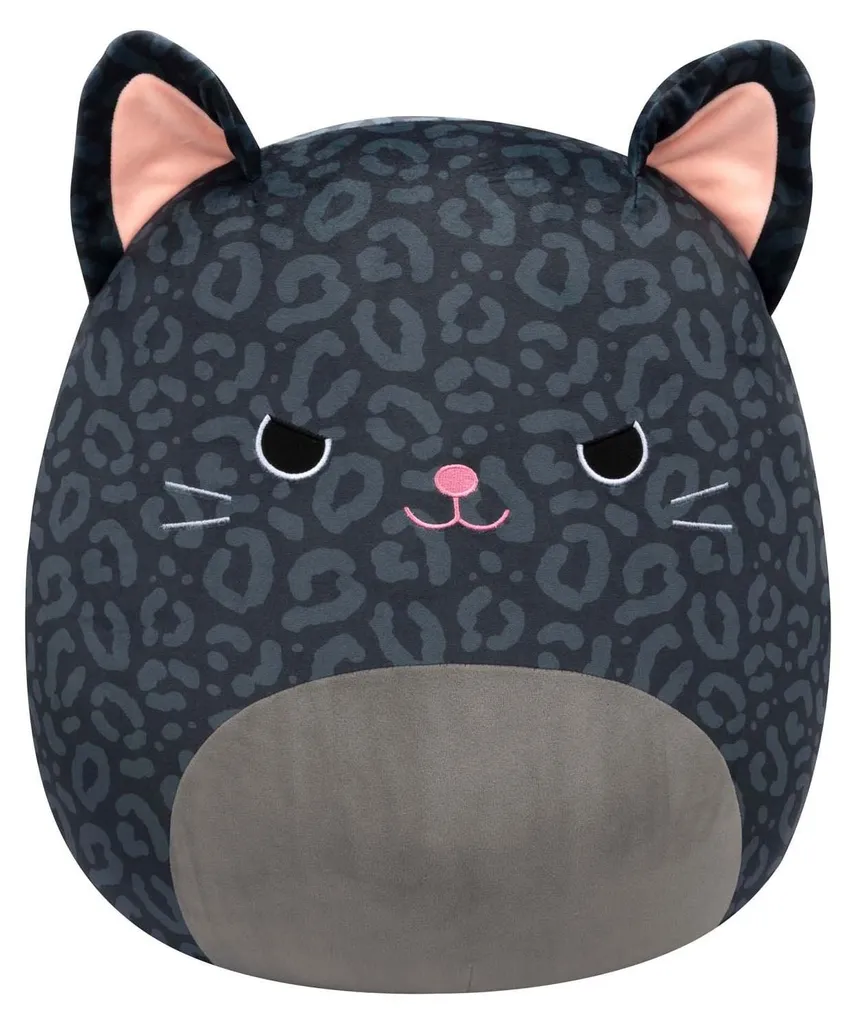 Squishmallows Xiomara Panthère Noire de 30 cm au Toucher Marshmallow