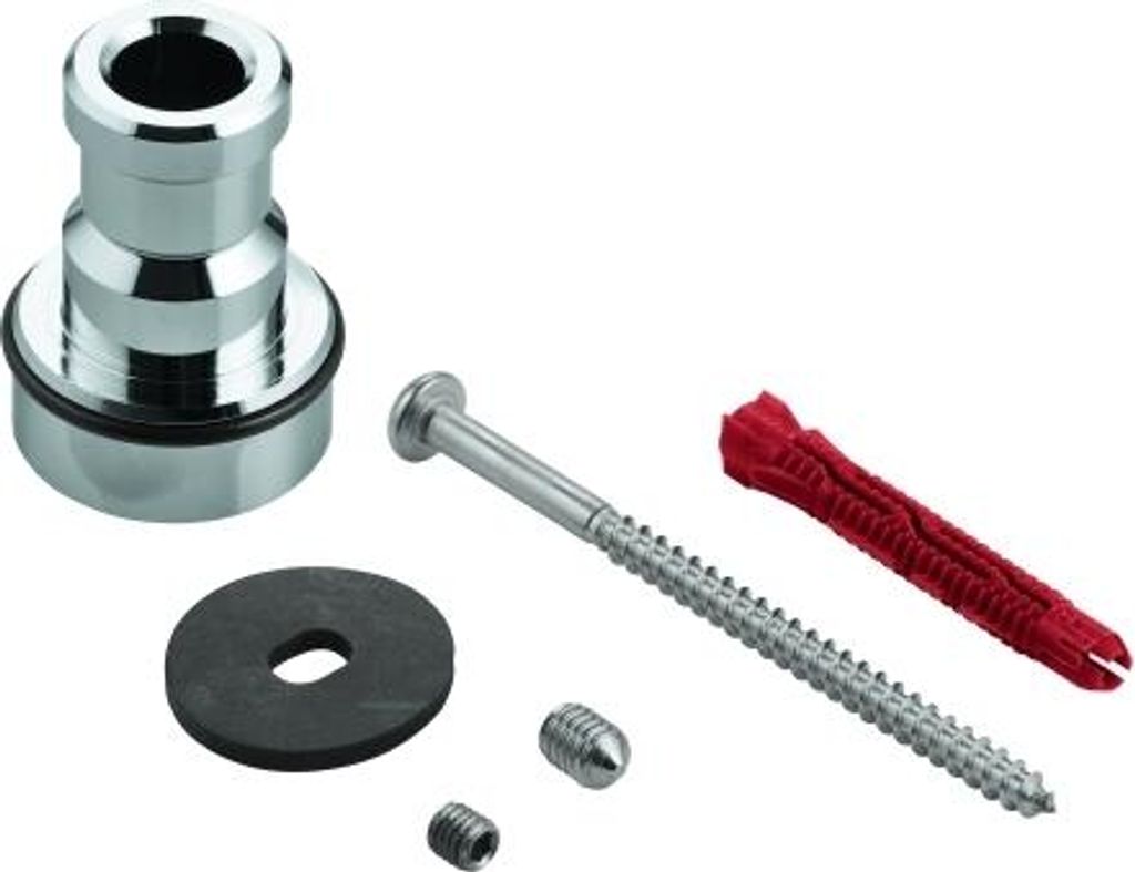 GROHE Brausestangenhalter 48423, für Duschsysteme mit Thermostatbatterie für die Wandmontage, chrom