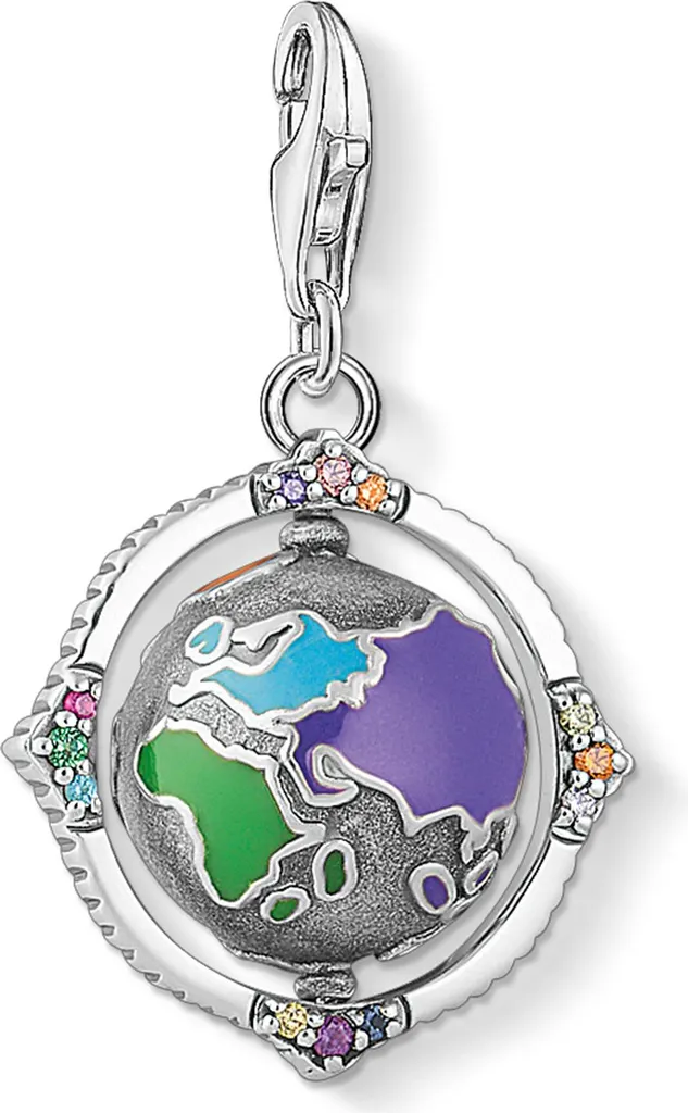 Thomas Sabo Charm Globo Vintage 1766-845-7 | Lusso in Argento 925