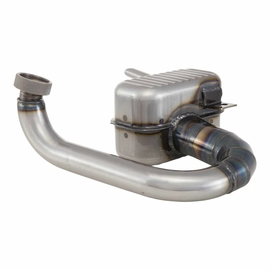 Échappement pour pneus larges et grand support de fixation pour course - 5