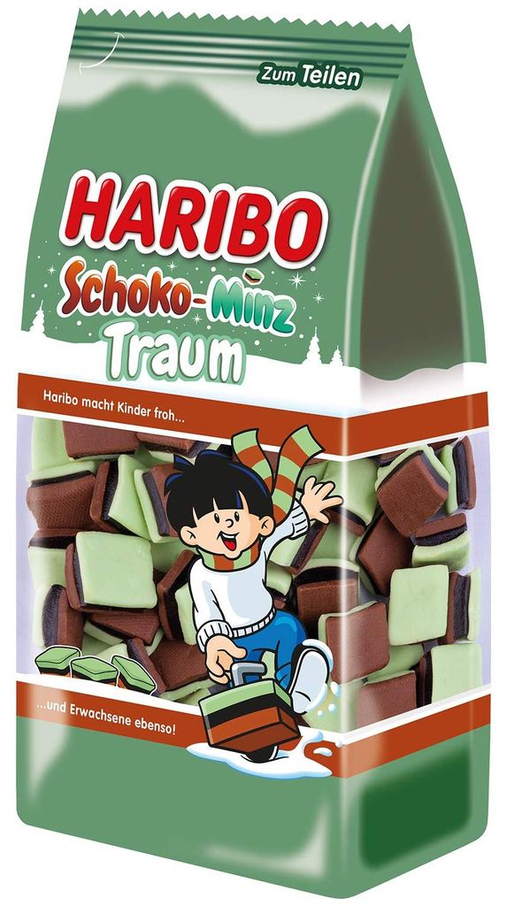 Haribo Lakritz Konfekt Schoko-Minz Traum 300 g Produktbild 