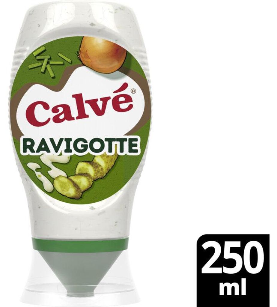 Calvé Ravigote Sauce 250g – Pikantná, smotanová omáčka na Obrázok produktu 