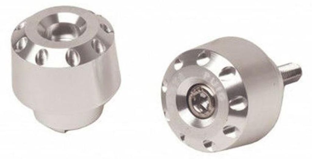 PUIG 6192P Lenkerenden Kurz passend fuer SUZUKI SFV650 GLADIUS Silber