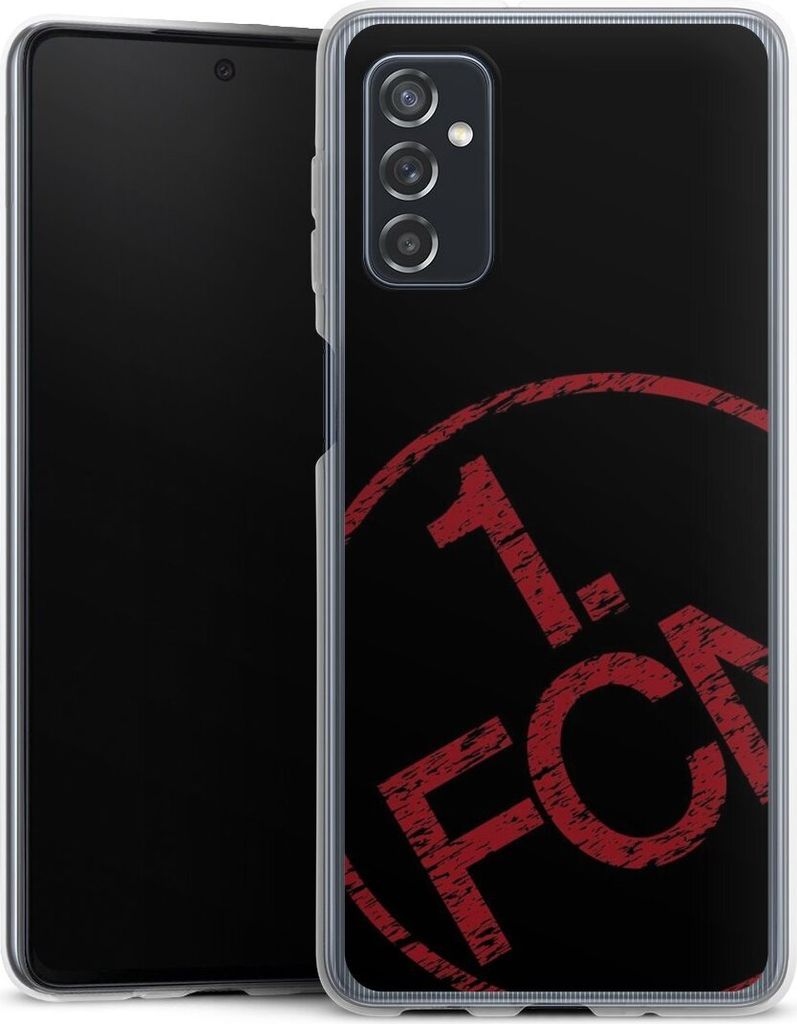 DeinDesign Handyhülle für Samsung Galaxy M52 5G Silikon Hülle Case Smartphone Schutzhülle 1. FCN Fanartikel Textur