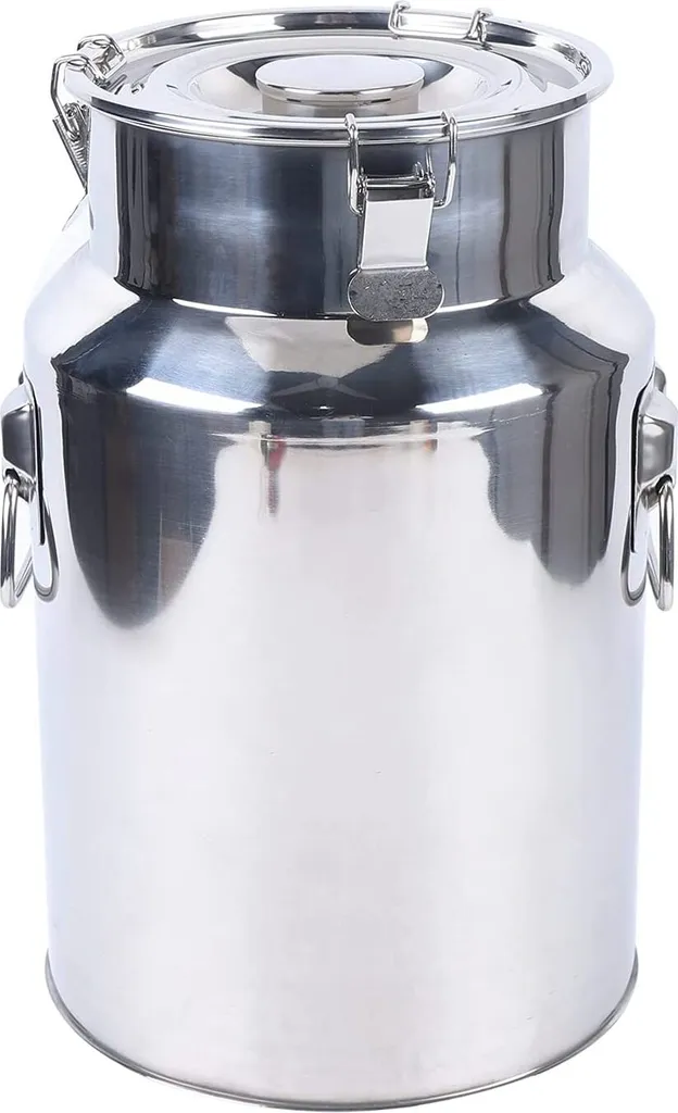 Fût de fermentation 18L en inox pour brassage de bière et spiritueux