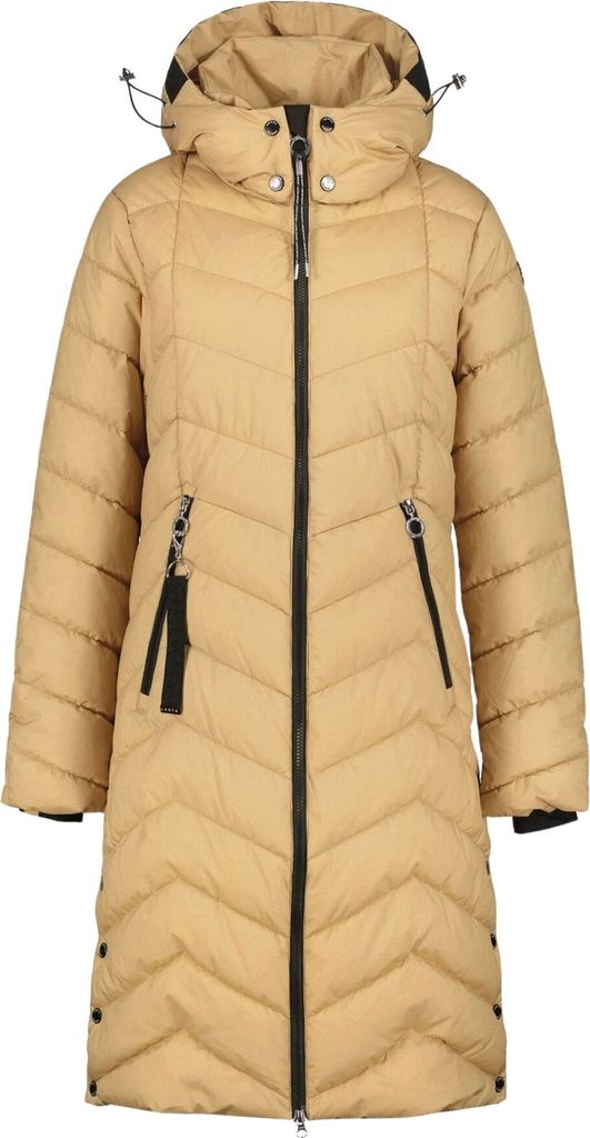 Luhta Damen Winterjacke Iiksi, lange Steppjacke mit imitierter Daunenfüllung, wasserdicht, winddicht, atmungsaktiv