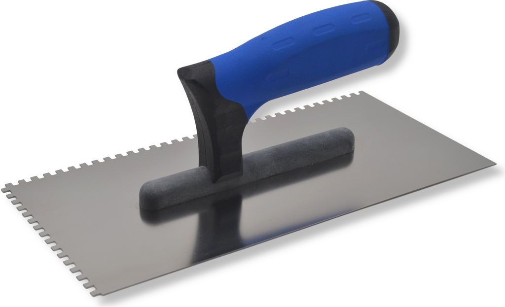 DEWEPRO Zahnkelle 4x4 mm PROFI 3 - Edelstahlblatt 270x130mm – rostfrei
