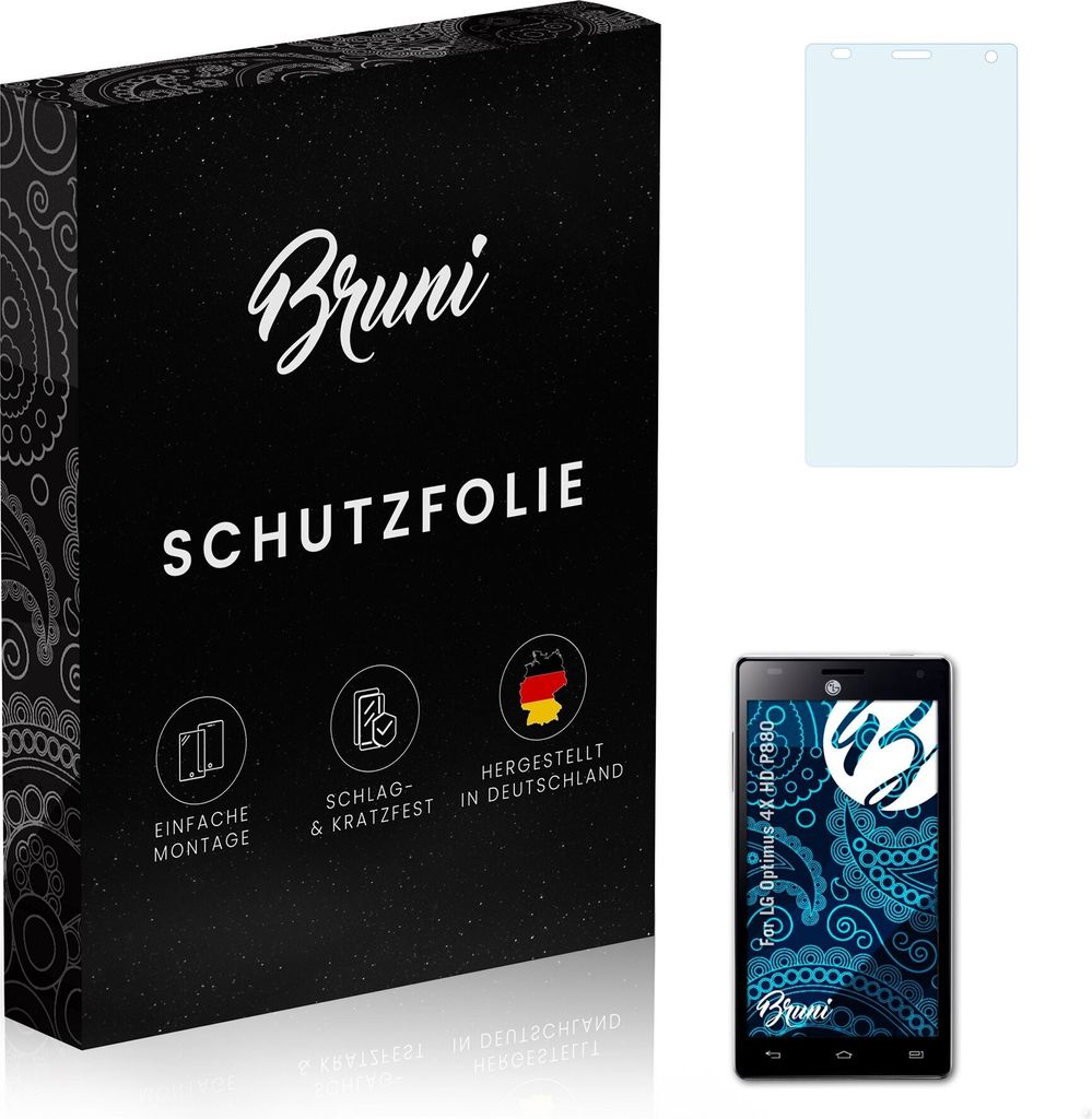 atFoliX 4054274695345, LG, Optimus 4X HD P880, Kratzresistent, Transparent, 2 Stück(e)