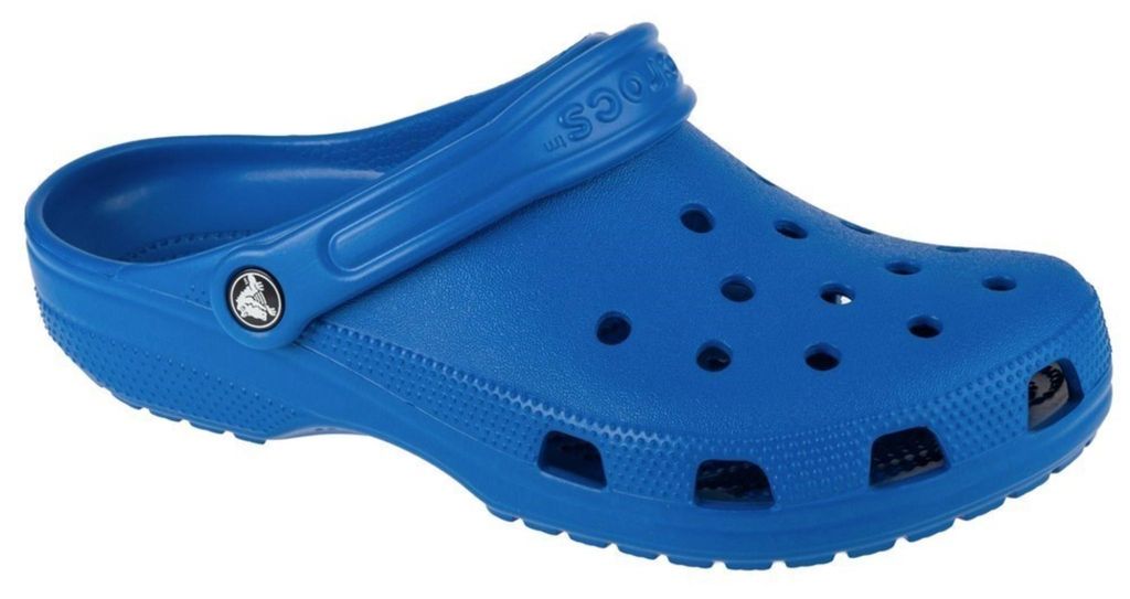 Crocs Classic 10001-4KZ, Badelatschen, Unisex, Blau, Größe: Produktbild 