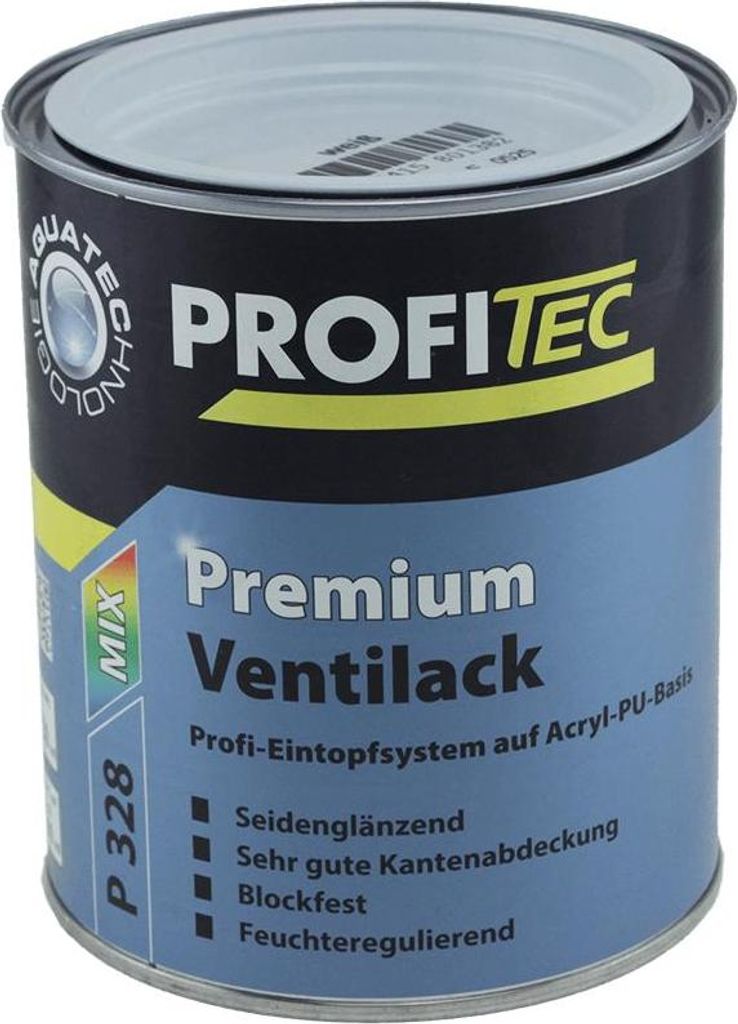 ProfiTec Premium Ventilack P 328 seidenglänzend0,75 Liter