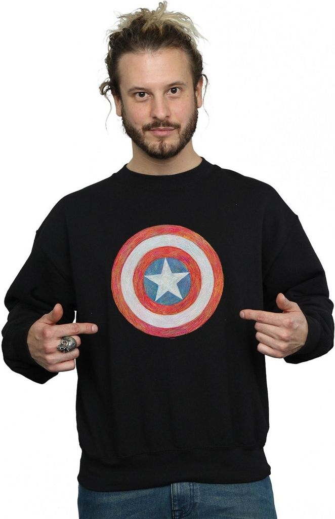 Marvel - Sweatshirt für Herren BI41195 (L) (Marineblau)
