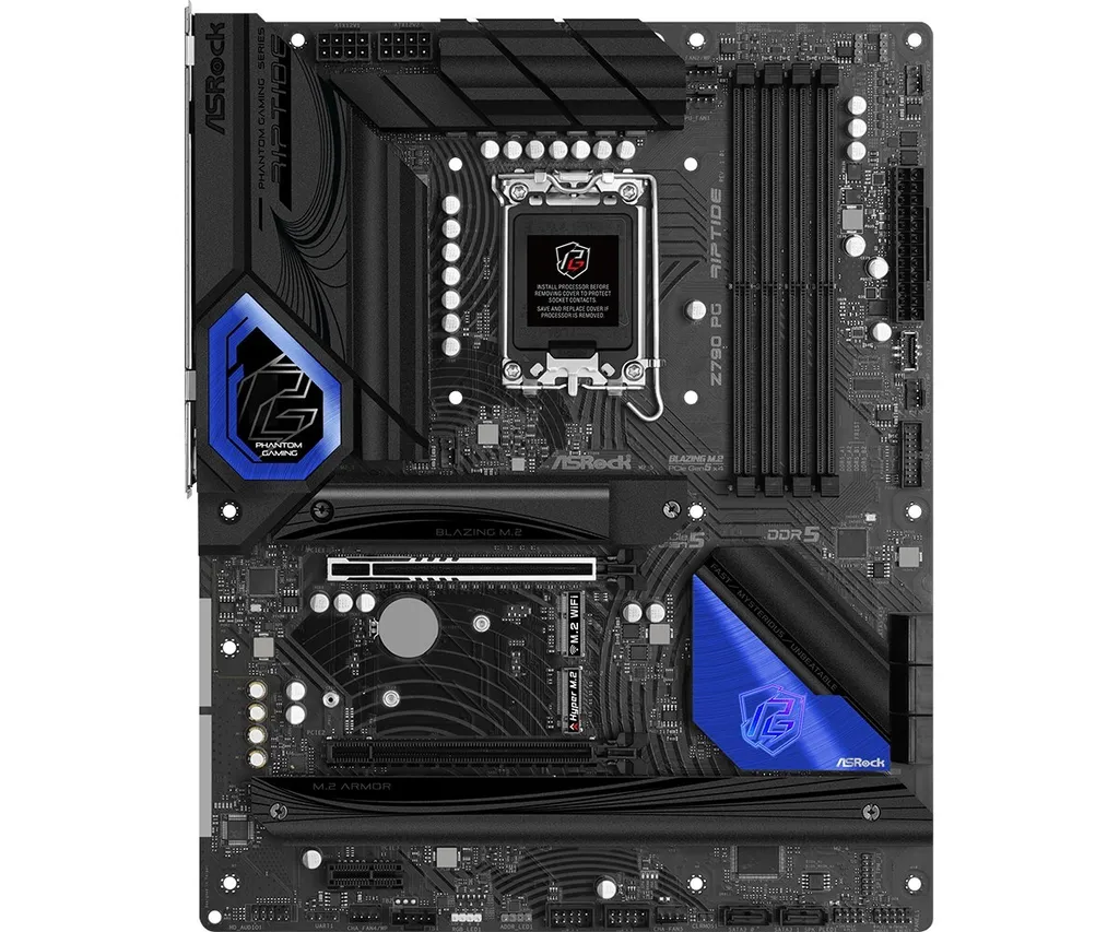 Carte Mère ATX Asrock Z790 PG Riptide pour PC Gaming Haute Performance