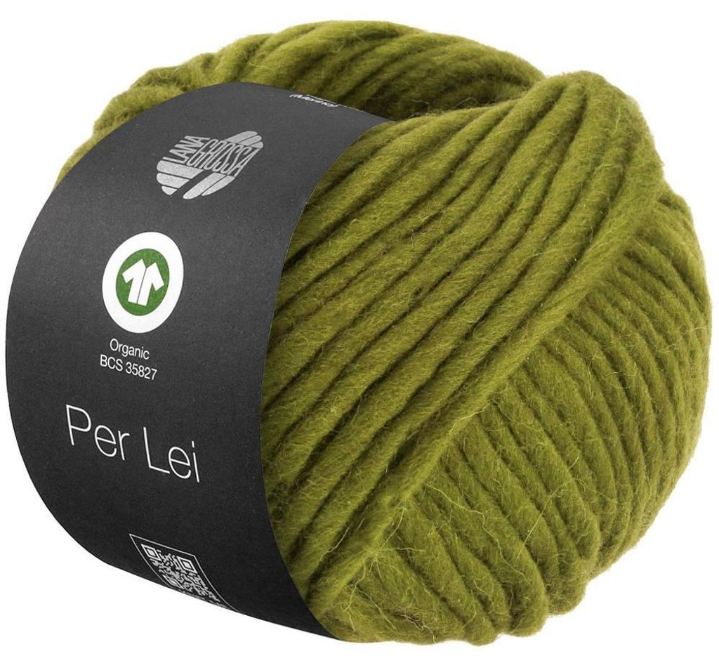 Lana Grossa - Per Lei GOTS 0050 oliv Produktbild 