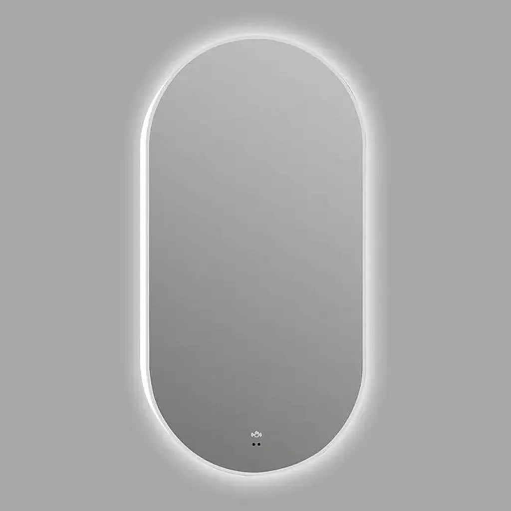 Fini les zones d'ombre avec le miroir LED flexible Celia Capsula 45x90 cm