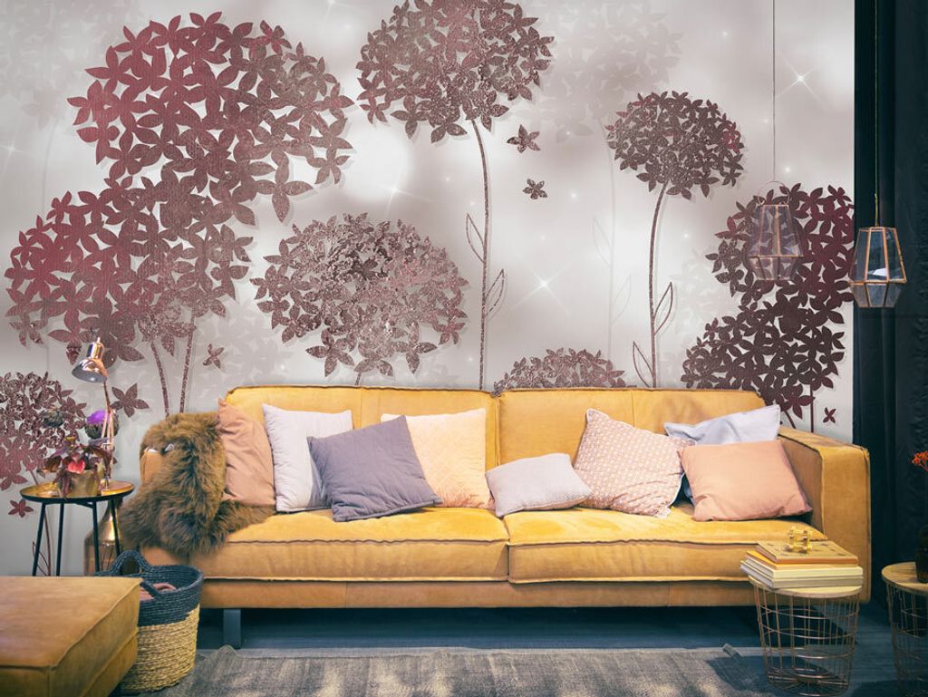 Vlies Fototapete 400x280 cm Tapeten Wandtapete XXL Blumen b-A-0292-a-d
