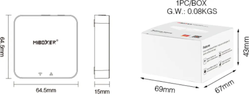 Hub MiBoxer ZB-Box3 Zigbee 3.0 Mesh avec Contrôle Vocal et Mobile - 5