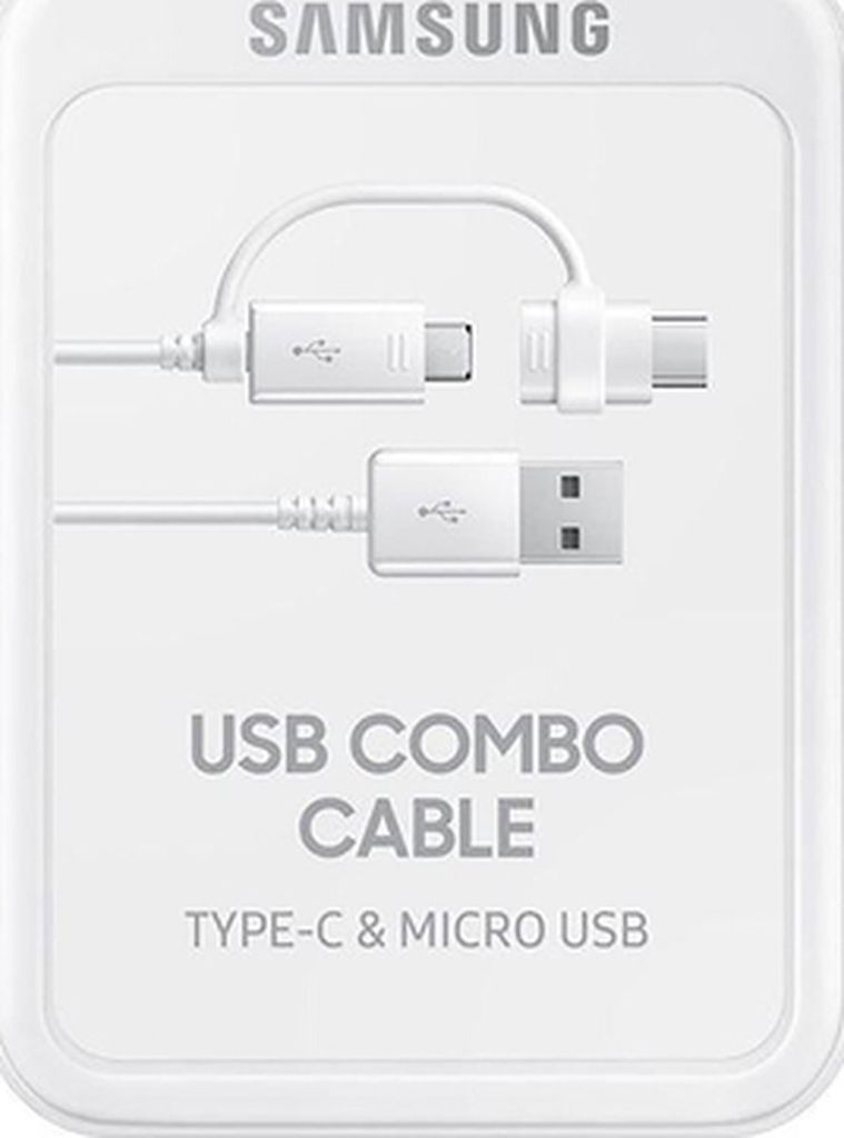 Samsung Datenkabel Micro-USB zu USB-A inkl USB-C Adapter Produktbild 24